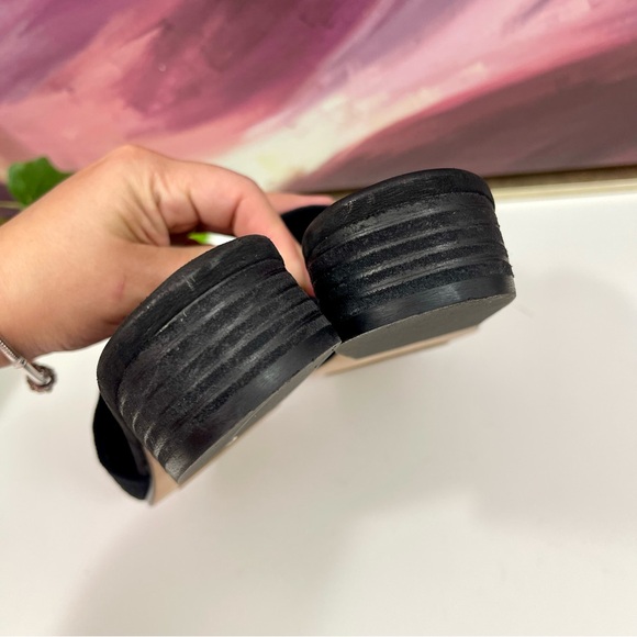 EILEEN FISHER Noko Slide Sandal in Black Size 7 - Picture 9 of 14